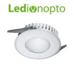 Lámpara Led Ledion Embutir 15w 6000k Aro Plateado 140° - Imagen 2