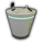 Exhibidor Circular Para Electrónica Con Iluminación Led