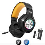 Auriculares Gaming Inalámbricos Marvo Pulz 80w RGB - Imagen 6