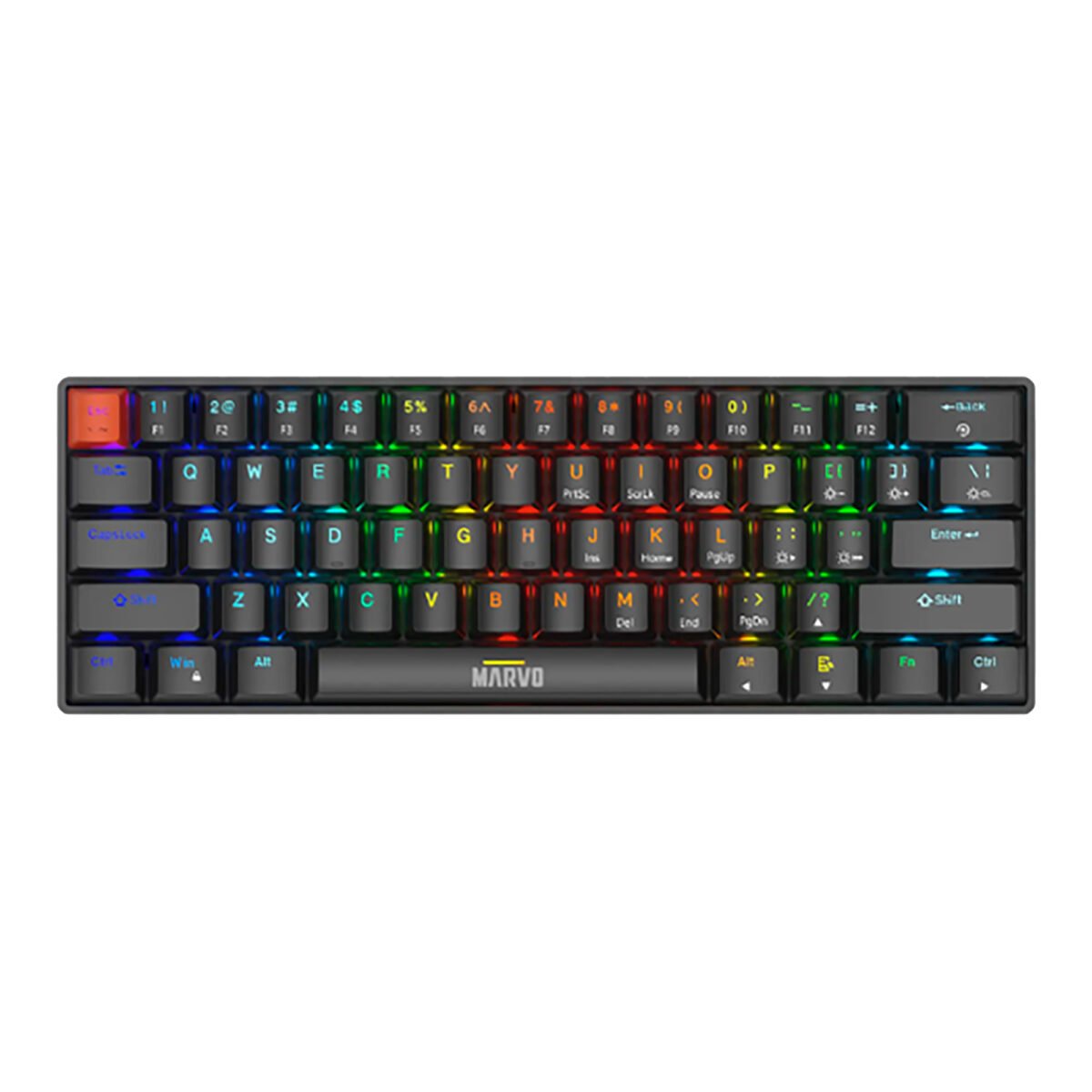 Teclado Gaming Español Marvo Kg933g Mecánico Iluminación - Imagen 2