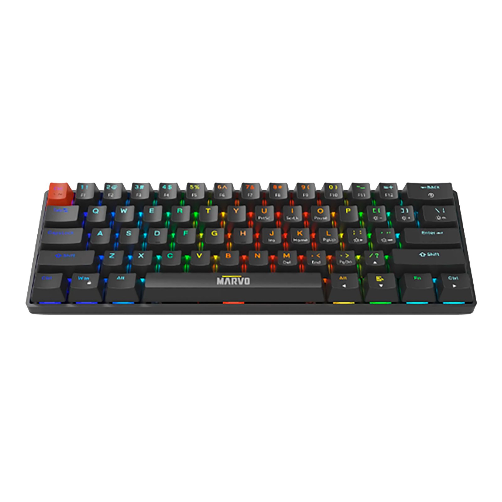 MARKG933GSP_02.jpg Teclado Gaming Español Marvo Kg933g Mecánico Iluminación - Imagen 1