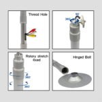 Montaje Thundeal 3 en 1 Techo Pared o Mesa 3kg