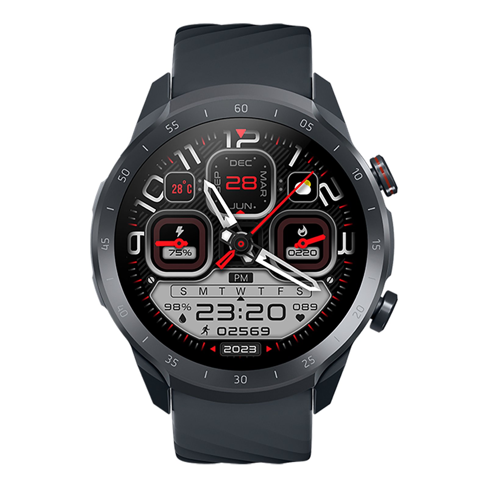 MIBROA2BK_02.jpg.jpg Reloj Inteligente Mibro Watch A2 45,17mm 2atm 1,39'' Bluetooth - Imagen 1