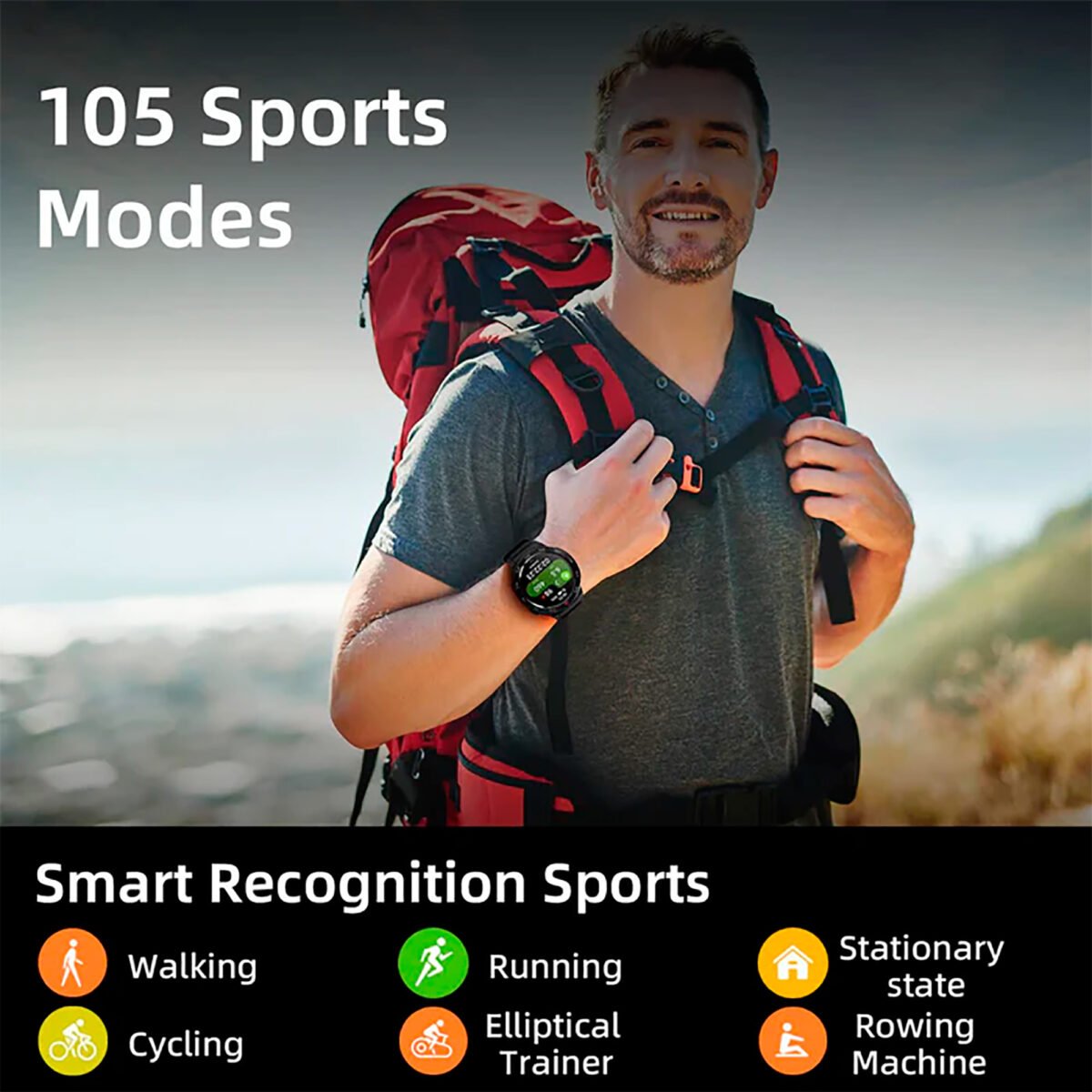 Reloj Inteligente Mibro Watch Gs Pro 46,5mm 5atm 1,43'' Bluetooth - Imagen 3