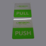 Símbolos Tire y Empuje Para Adhesivos Para Puerta