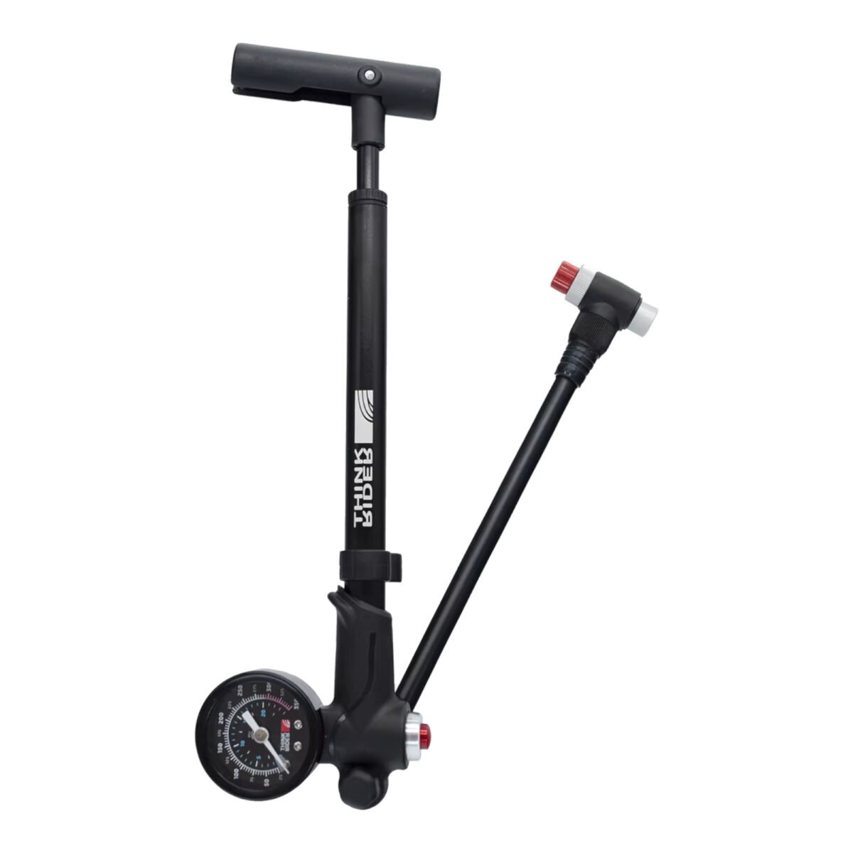 Inflador Portátil ThinkRider Mp9 Para Bicicletas Manómetro 300Psi - Imagen 3