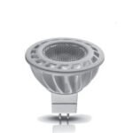 Lámpara Led Ledion Gu5.3 6w 2800k Aro Blanco 55° - Imagen 3
