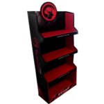 Exhibidor Marvo Cartón Con 4 Estantes