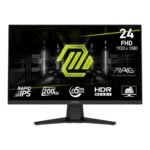 Monitor Plano Gaming Msi 24" Mag244f  Ips Fhd 200hz 0,5ms - Imagen 4