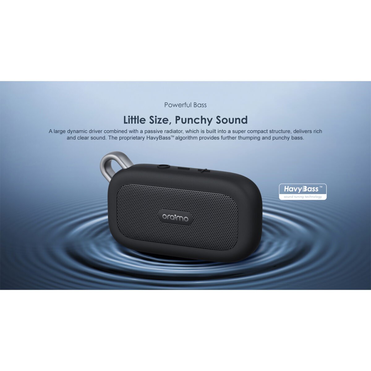 Parlante Inalámbrico Palm Oraimo Ip67 Bluetooth 3w - Imagen 4