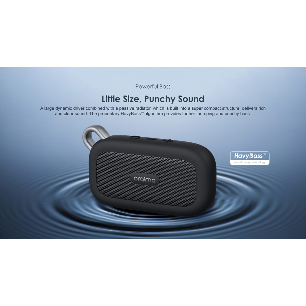 Parlante Inalámbrico Palm Oraimo Ip67 Bluetooth 3w - Imagen 4