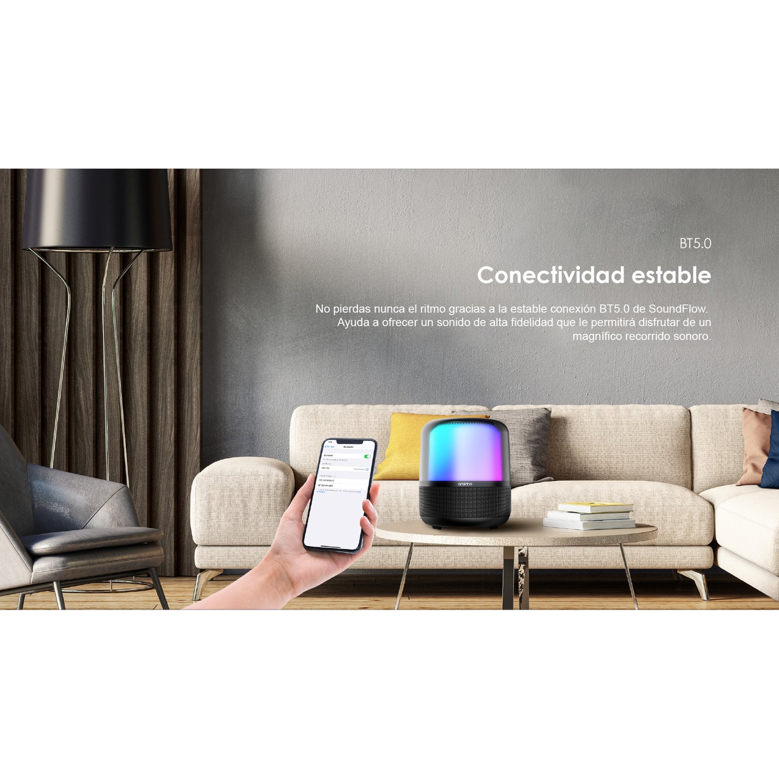 OBS72D_07.jpg Parlante Inalámbrico Oraimo Soundflow 50w Bluetooth - Imagen 1