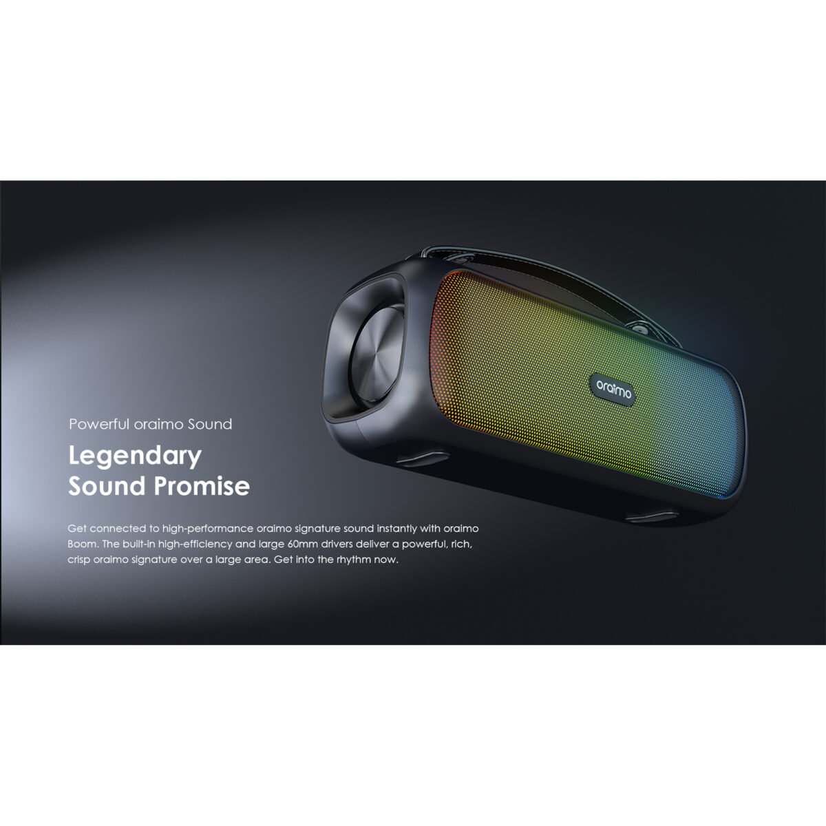 Parlante Inalámbrico Oraimo Boom 30w Ipx5 Bluetooth - Imagen 5