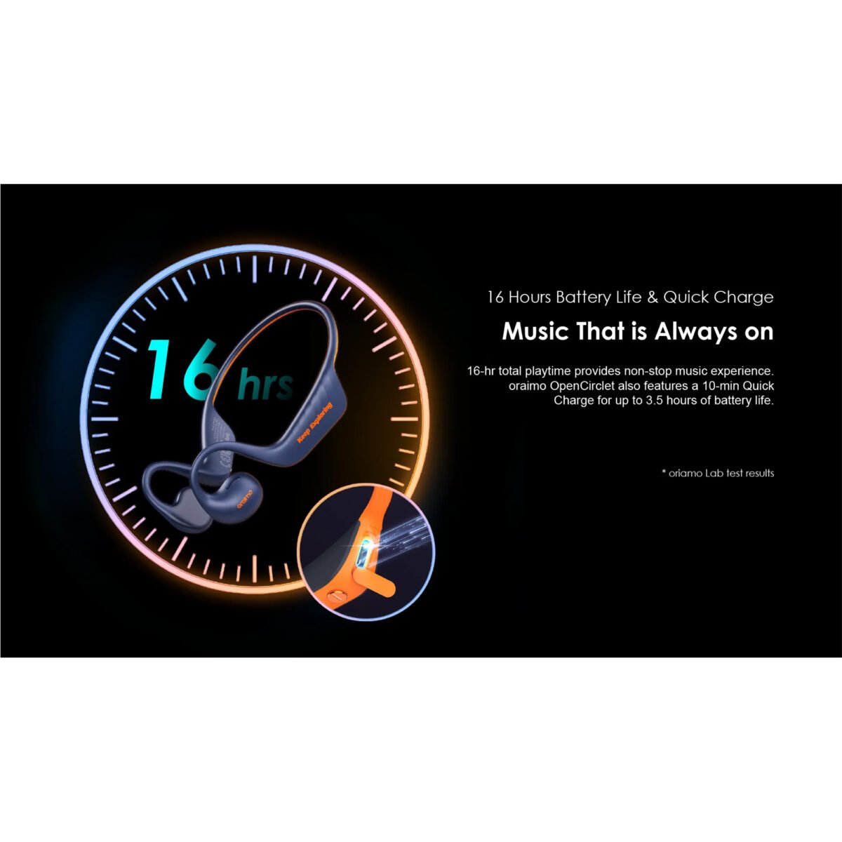 Auriculares Inalámbricos Oraimo Opencirclet Bt Llamadas - Imagen 2