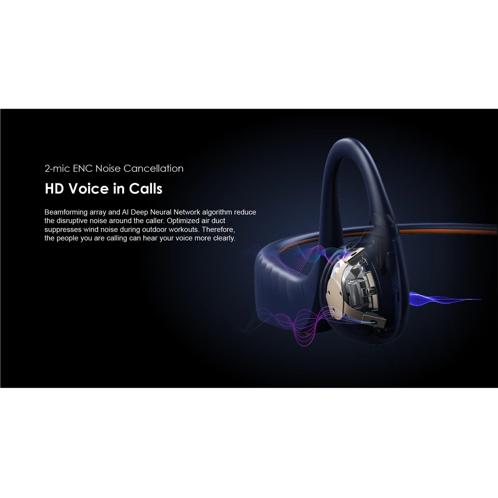 OPN40D_09.jpg Auriculares Inalámbricos Oraimo Opencirclet Bt Llamadas - Imagen 1