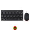 Combo Mouse Y Teclado Cableados Perixx 212 Español
