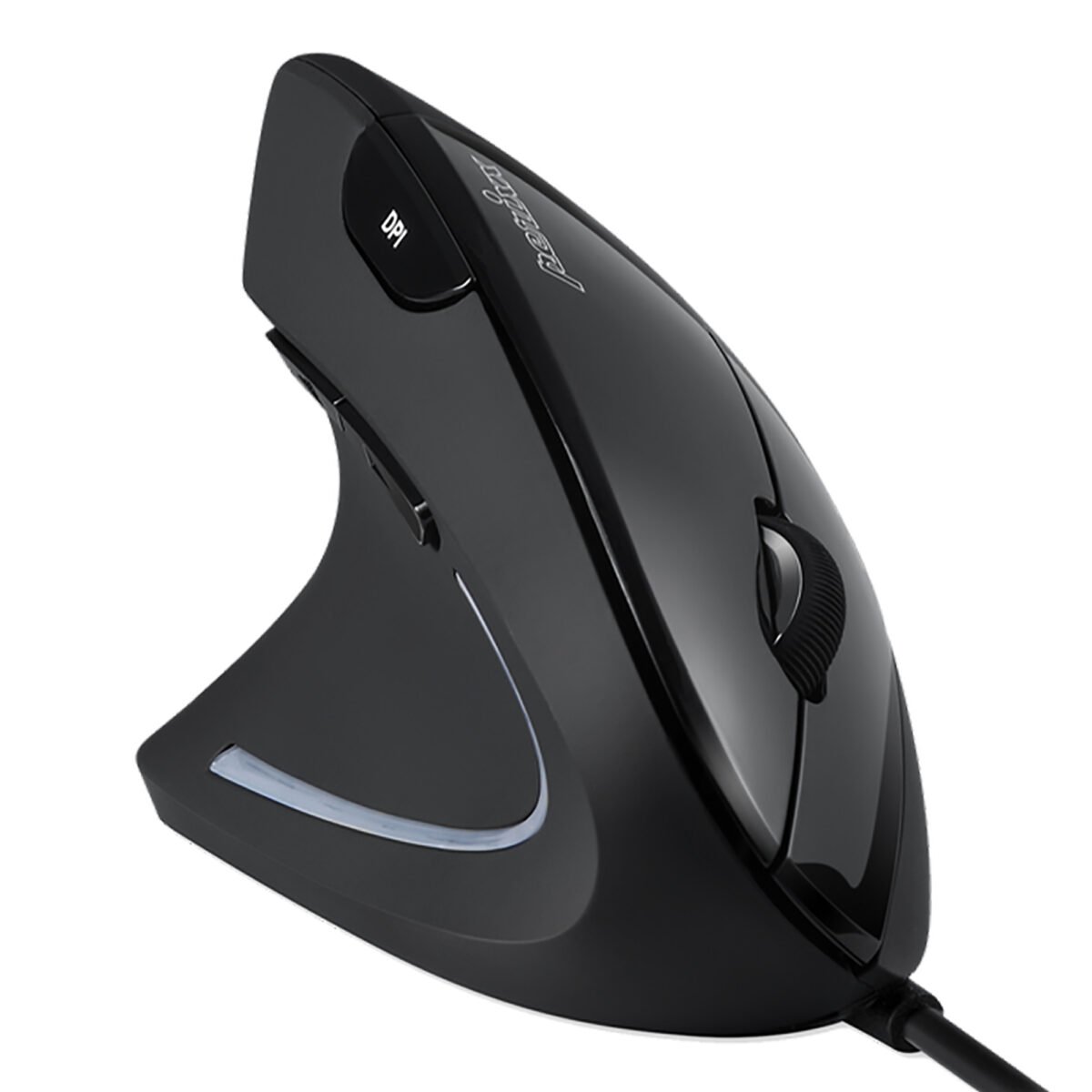 Mouse Zurdo Ergonómico Usb Perixx 513 - Imagen 7