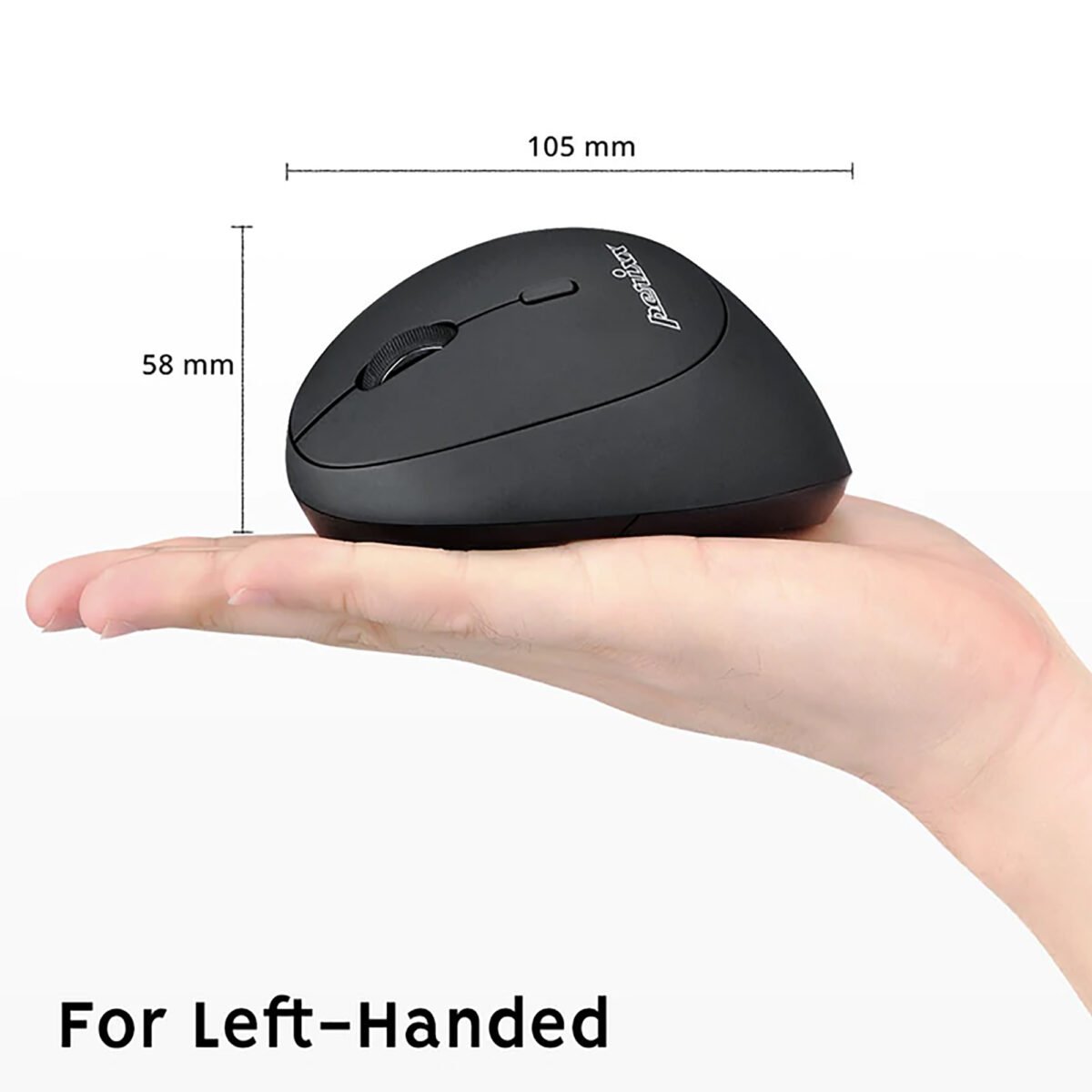 Mini Mouse Zurdo Ergonómico Inalámbrico Perixx 719 - Imagen 5