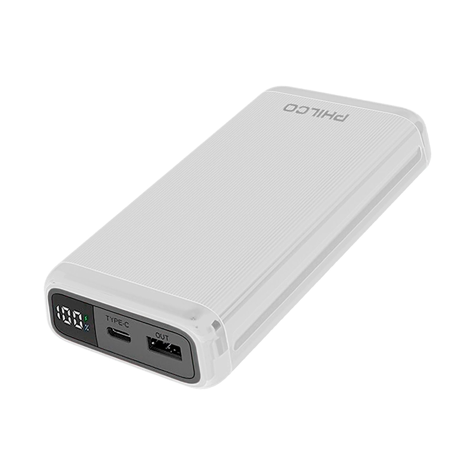 PHIPMA8224WT_01.jpg Powerbank Philco 20000mah 1 Usb C / 1 Usb A - Imagen 1