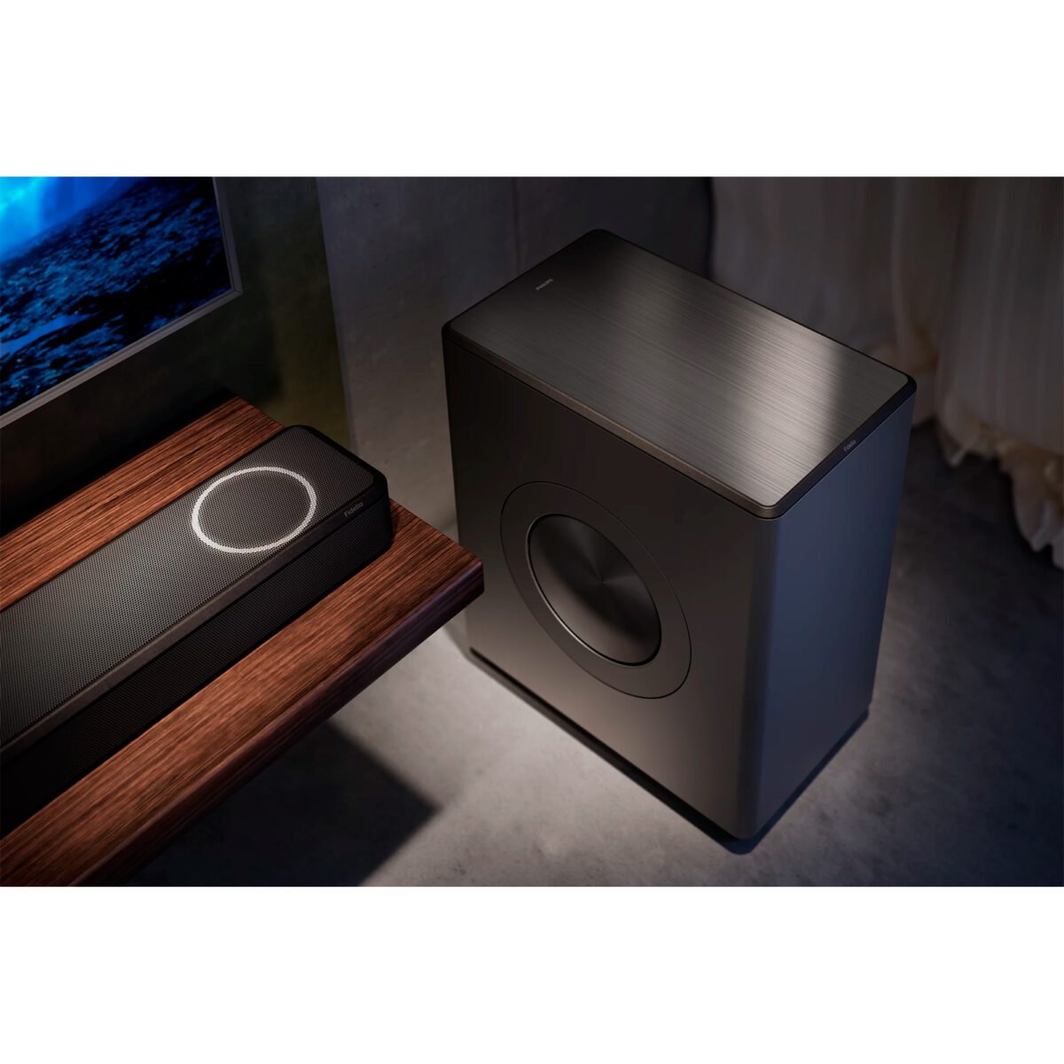 Subwoofer Philips Fidelio FW1 Wifi 420w - Imagen 2