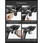 Luz De Bicicleta Rockbros 5 Led 5 Modos 3 Brillos Ipx6 - Imagen 5