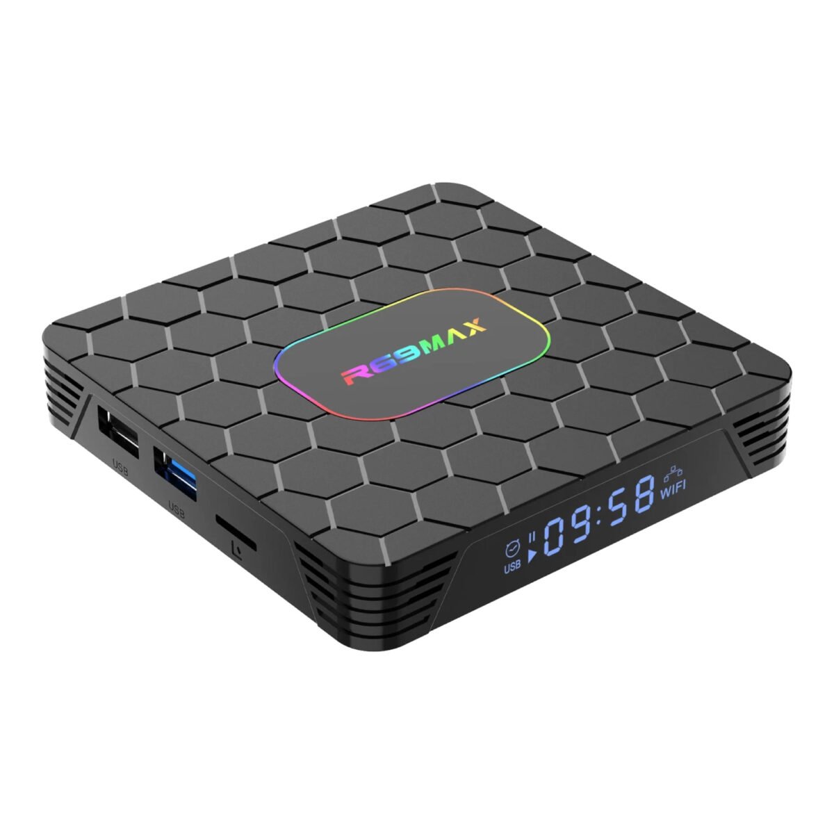 Tv Box R96 Max 8k Android 64gb WiFi Bluetooth Control Remoto - Imagen 2
