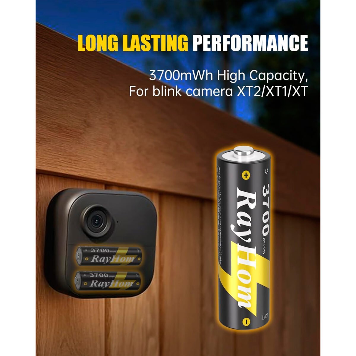 Cargador Rayhom Para 4 Pilas AA + 8 Pilas AA 1,5v Litio 3700mwh - Imagen 3