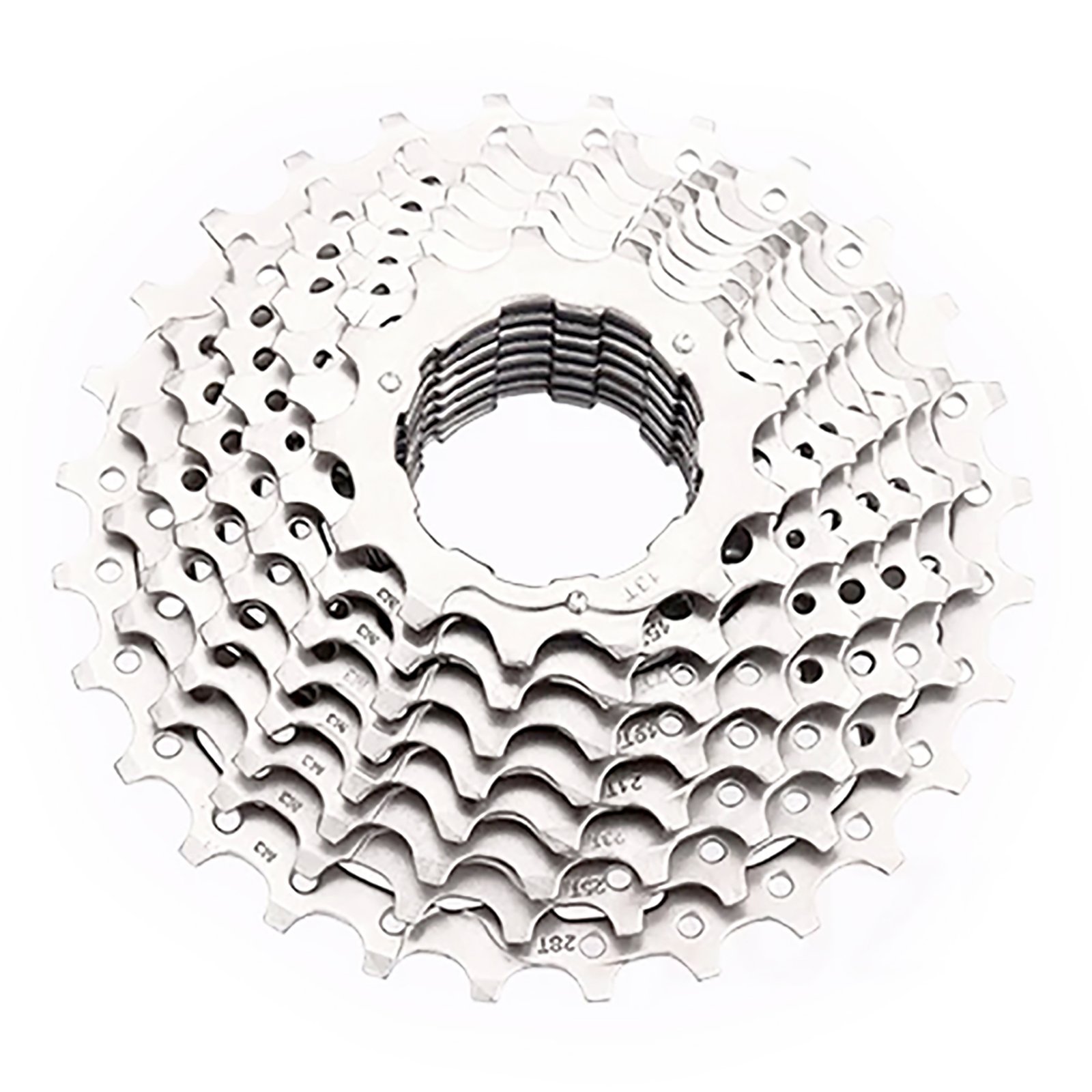 ROADCSH10S11T28T_02.jpg Cassette 10S 11T-28T Sunshine Para Bicicleta De Carretera - Imagen 1