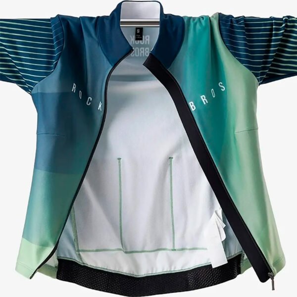 Campera Térmica Rockbros A Prueba De Viento Hombre XL