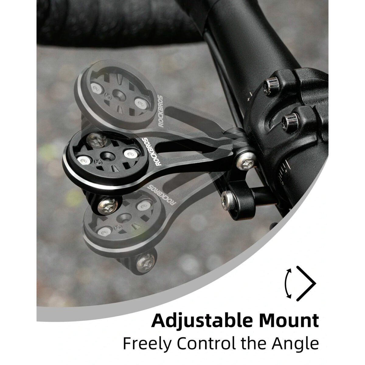 Soporte De Bicicleta Para Ciclocomputador Rockbros - Imagen 4