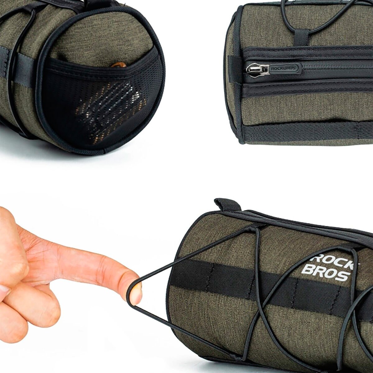 Bolso Para Bicicleta Rockbros 2l Manillar Cuadro Sillín - Imagen 7