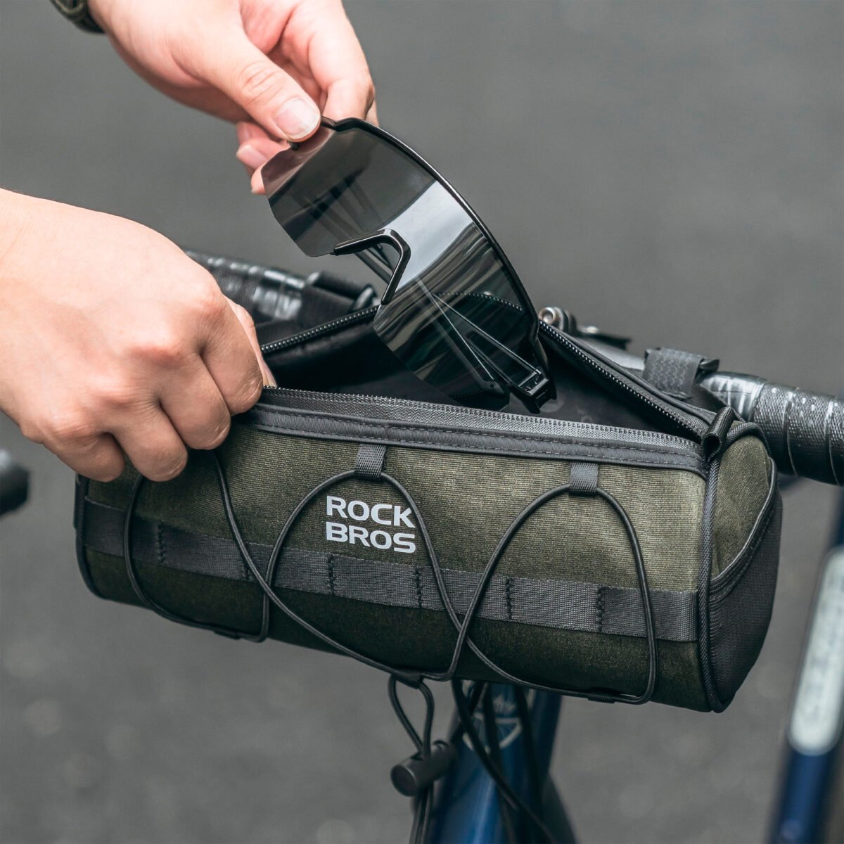 Bolso Para Bicicleta Rockbros 2l Manillar Cuadro Sillín - Imagen 2