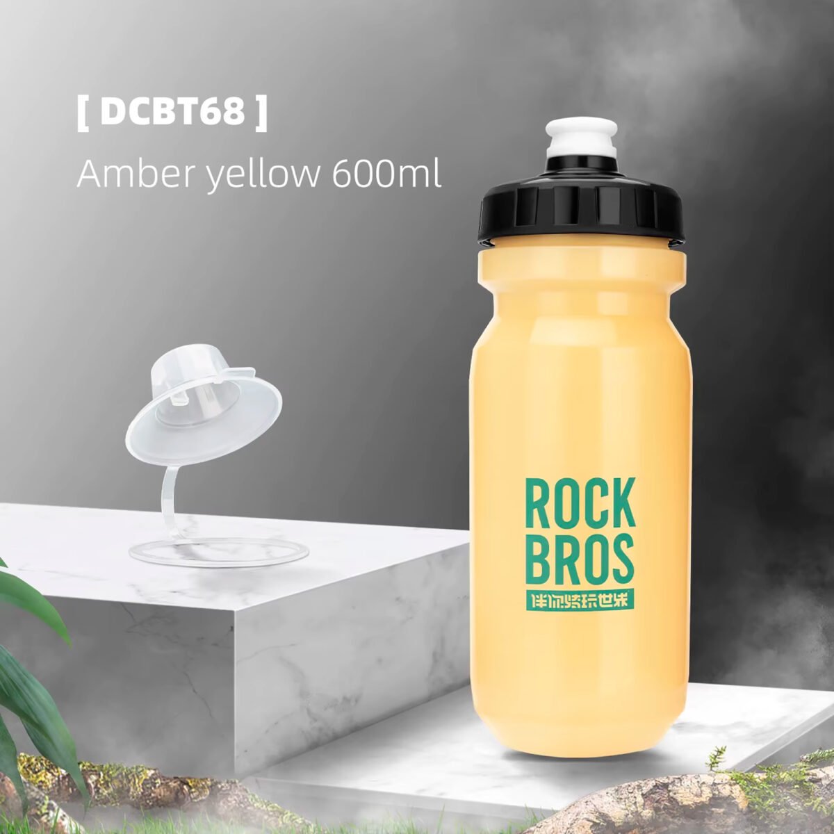 Caramañola Rockbros 600ml Ergonómica - Imagen 5