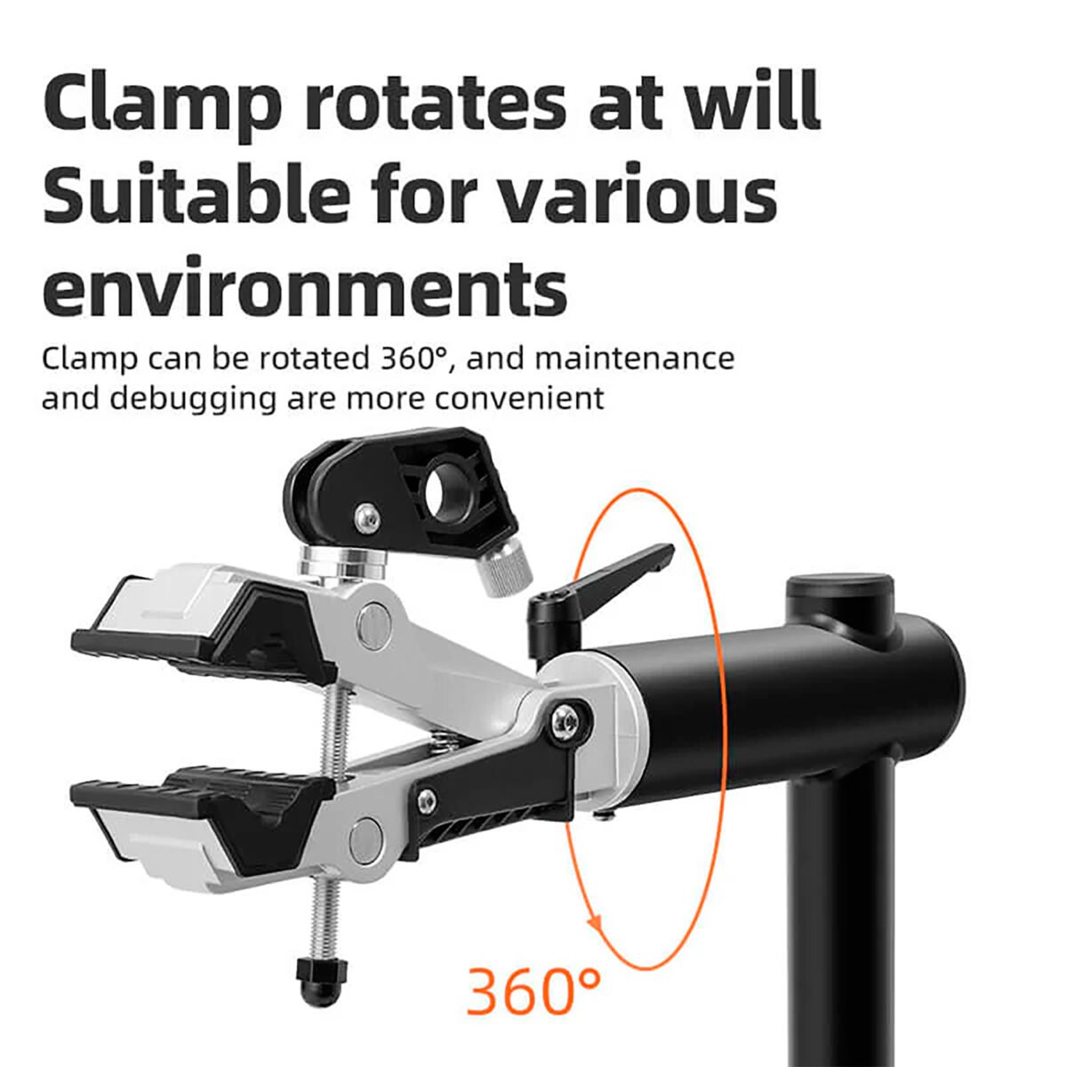 Soporte De Sujeción Rotable 360° Rockbros Para 1 Bicicleta - Imagen 7