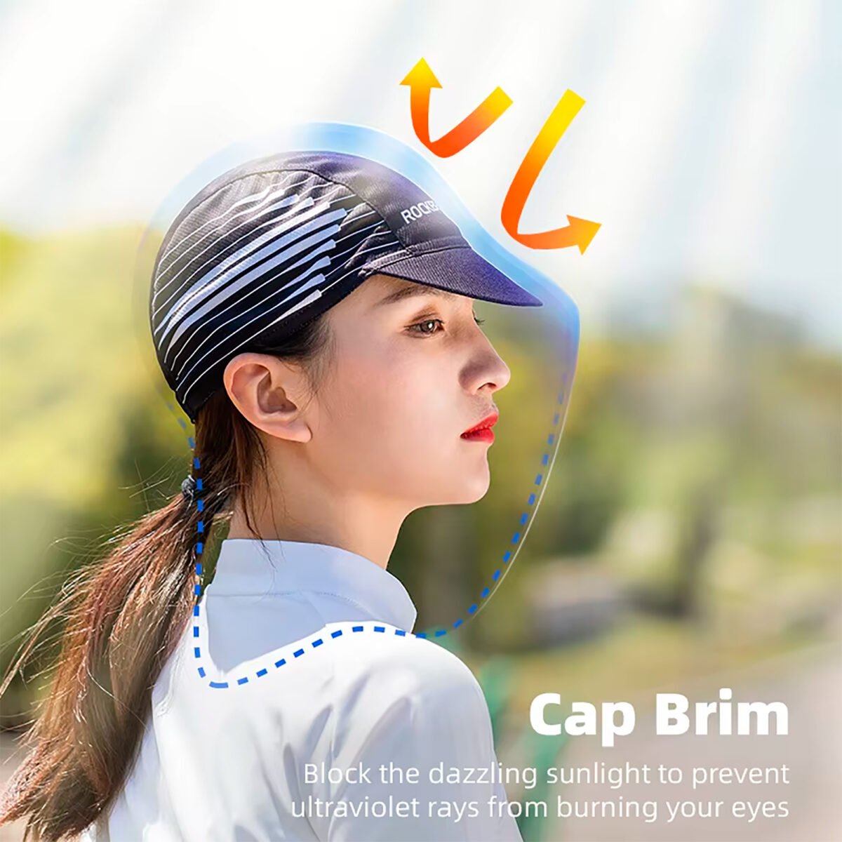 Gorro Para Ciclismo Rockbros Transpirable 53-62cm - Imagen 2