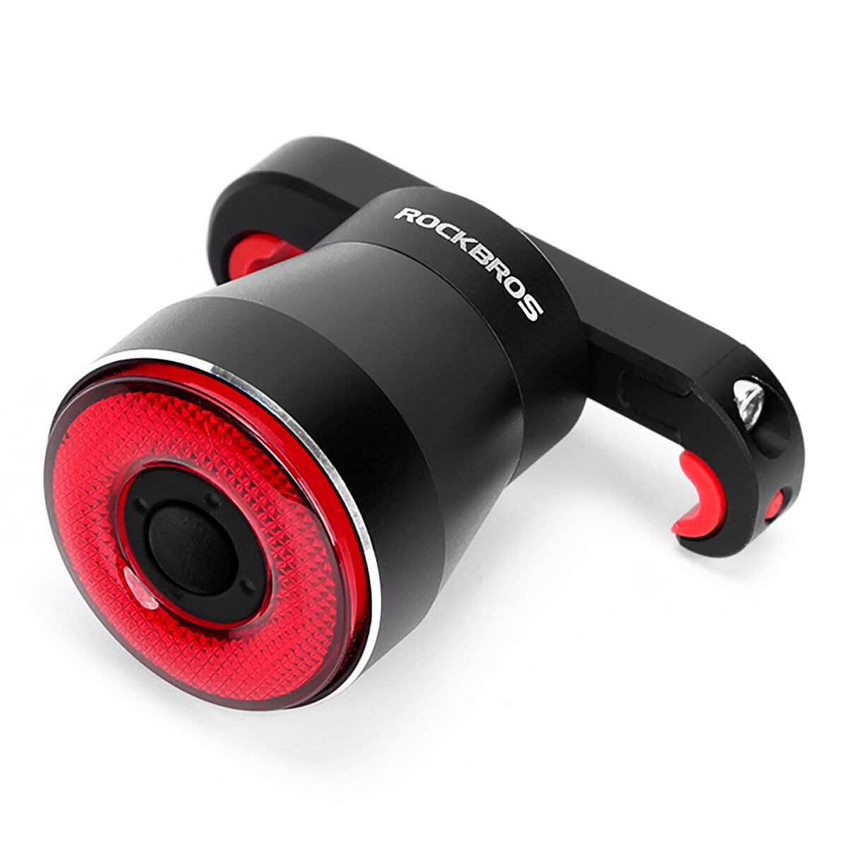 Luz Trasera Inteligente Para Bicicleta Rockbros Ip65 3 Modos - Imagen 5
