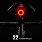 Luz Trasera Inteligente Para Bicicleta Rockbros Ip65 3 Modos - Imagen 3