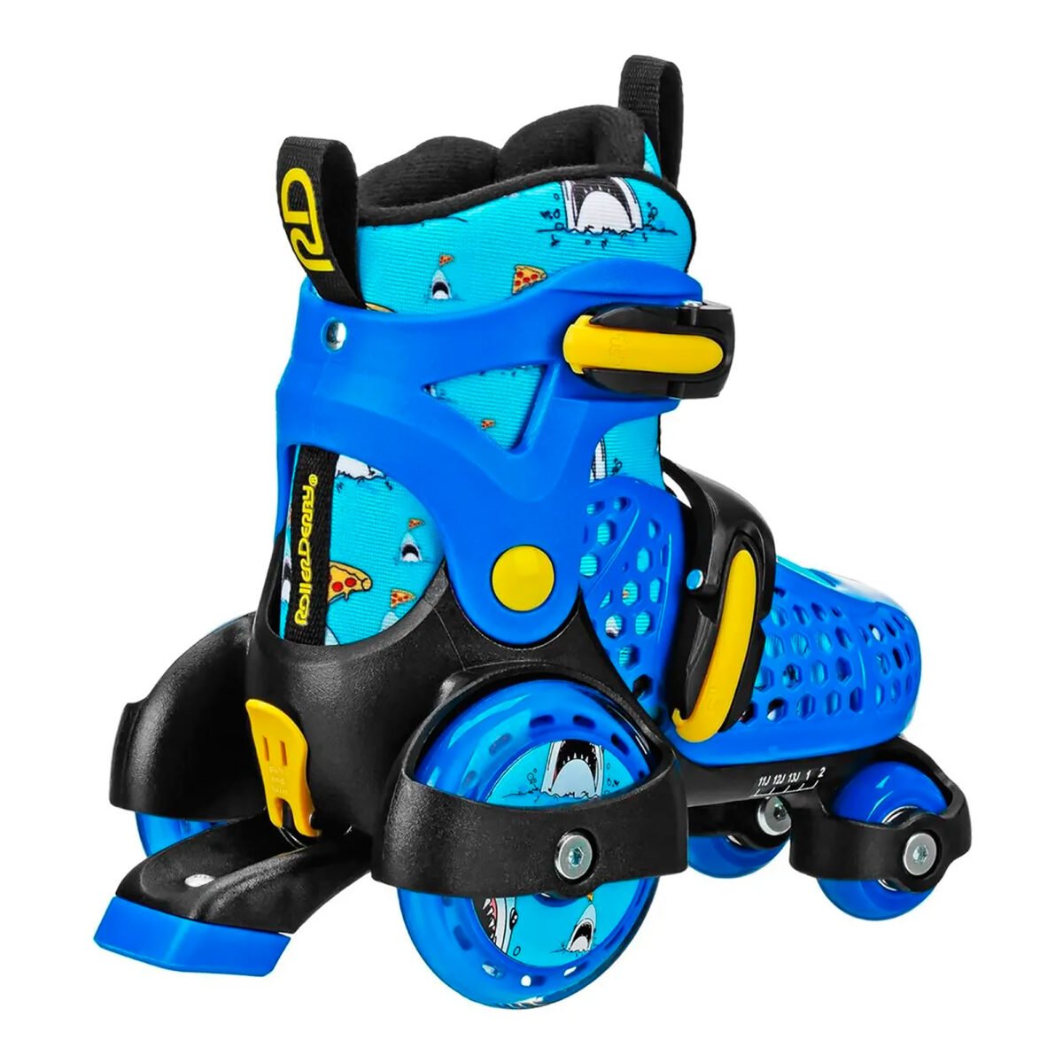 Patines Ajustables Para Niños Roller Derby Fun Roll Talle 11J-2 - Imagen 4