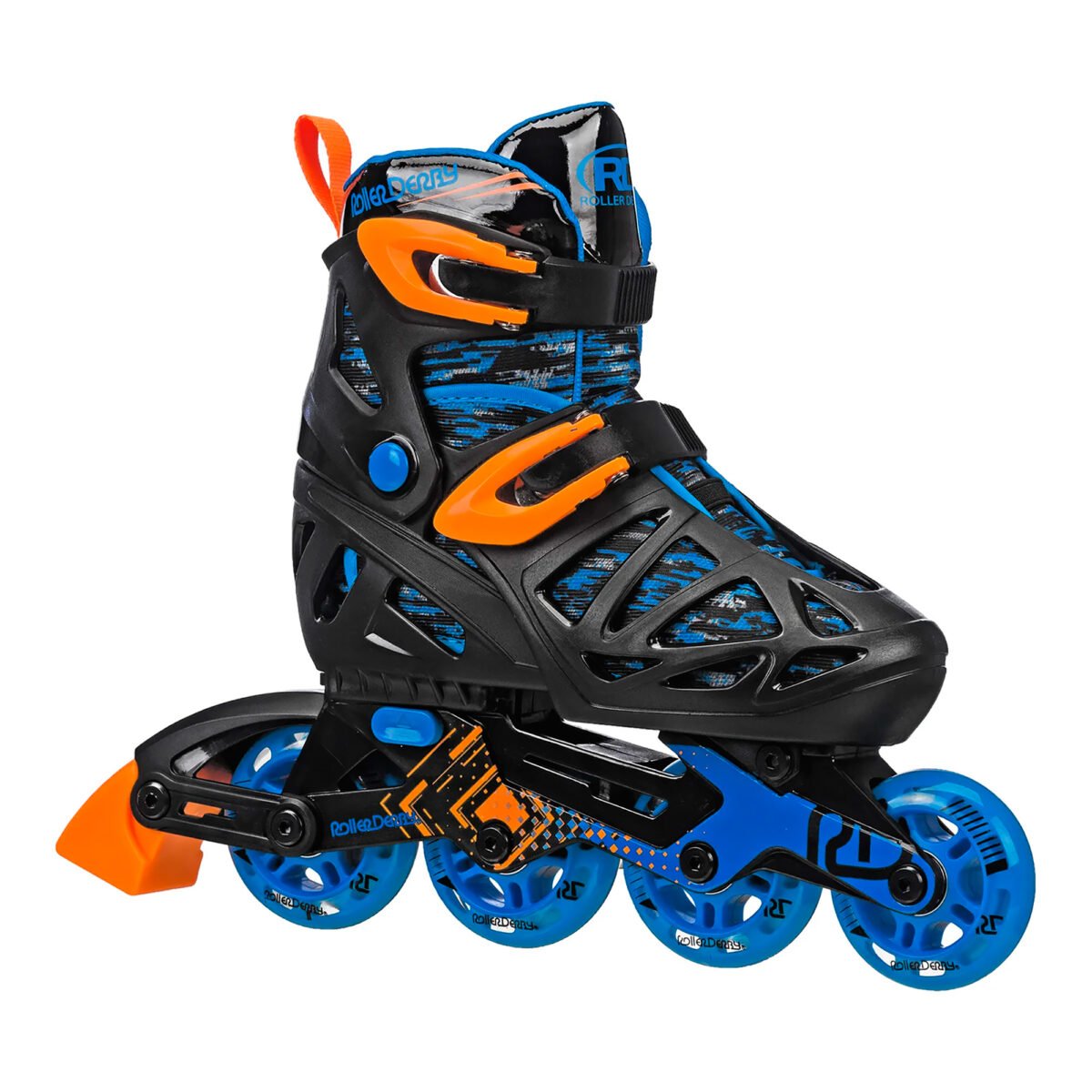 Patines Ajustables Para Niños Roller Derby Tracer Talle 2-5 - Imagen 5