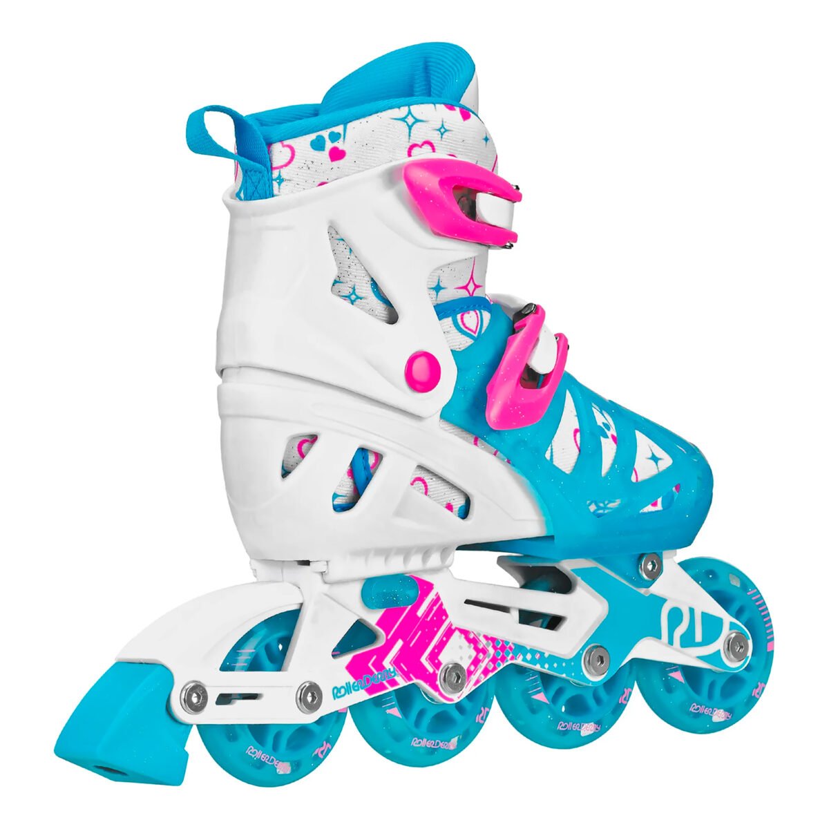 Patines Ajustables Para Niños Roller Derby Tracer Talle 12J-1 - Imagen 4