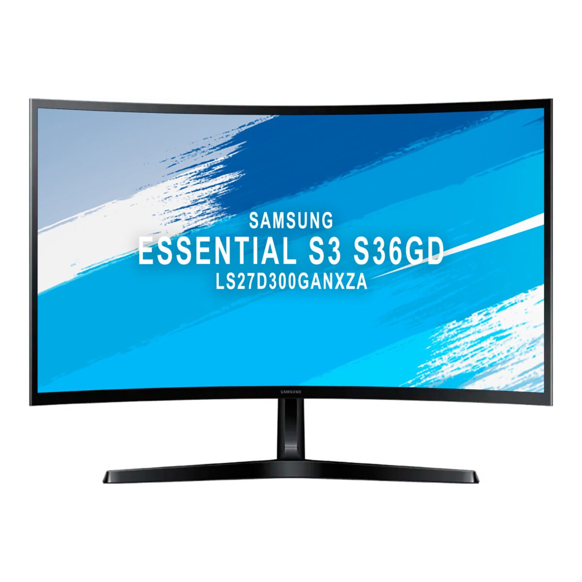 Monitor Curvo Samsung Essential S3 S36GD 24'' 1080p 100Hz - Imagen 4