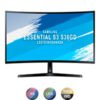 SAMS36GD24BK_01_ICO.jpg Monitor Curvo Samsung Essential S3 S36GD 24'' 1080p 100Hz