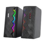 Parlantes Gaming Pc Marvo Bluetooth Con Iluminación Rgb - Imagen 4
