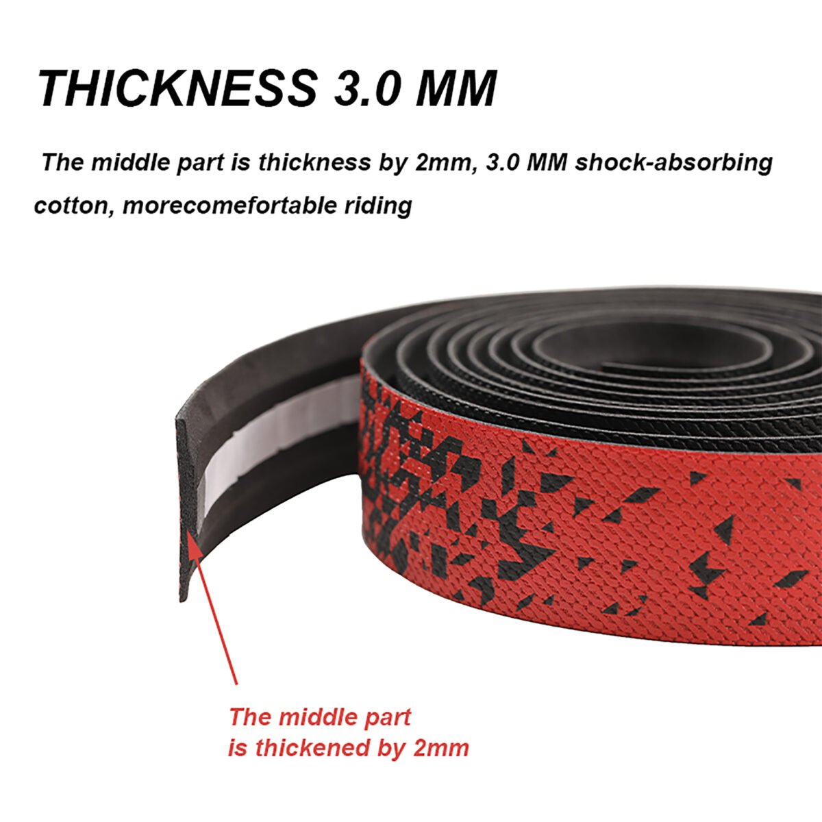 Cinta Para Manillar Antideslizante Impermeable 2,15m - Imagen 3