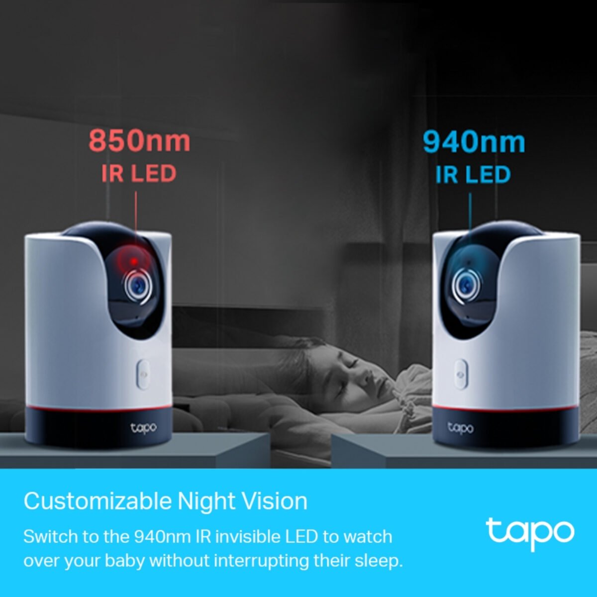 Cámara De Seguridad Tp-Link Tapo C225 Interior Visión Nocturna 2K 360° - Imagen 4