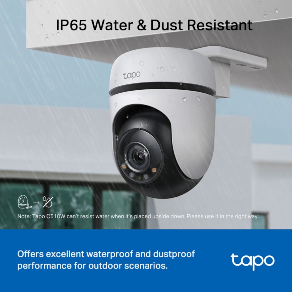 Cámara De Seguridad Tp-Link Tapo C510w Exterior Visión Nocturna 2K 360° - Imagen 3