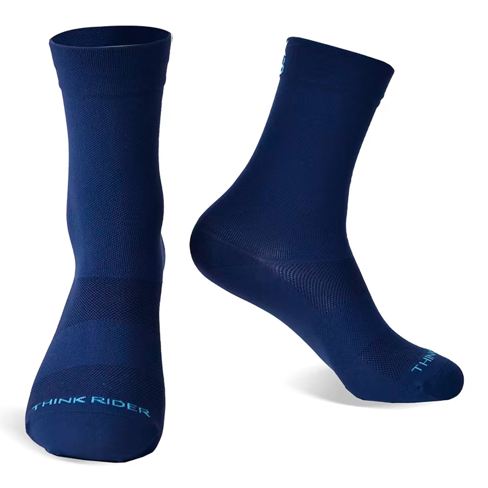 Medias Para Ciclismo Thinkrider Respirables Arco Y Talón Reforzados - Imagen 7