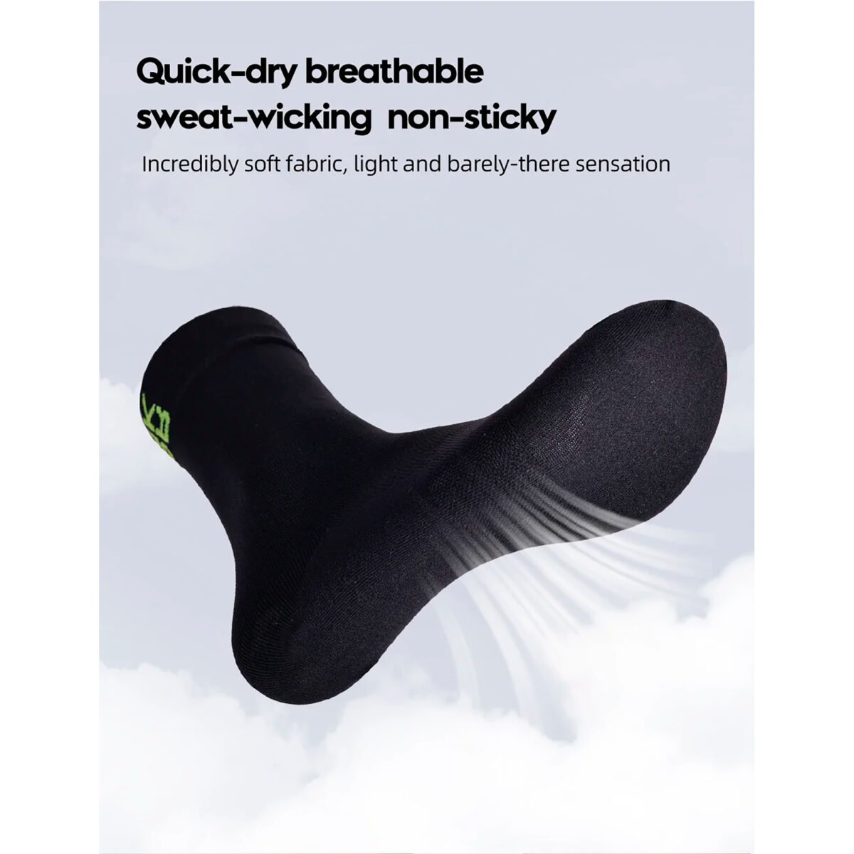 Medias Para Ciclismo Thinkrider Respirables Arco Y Talón Reforzados - Imagen 3