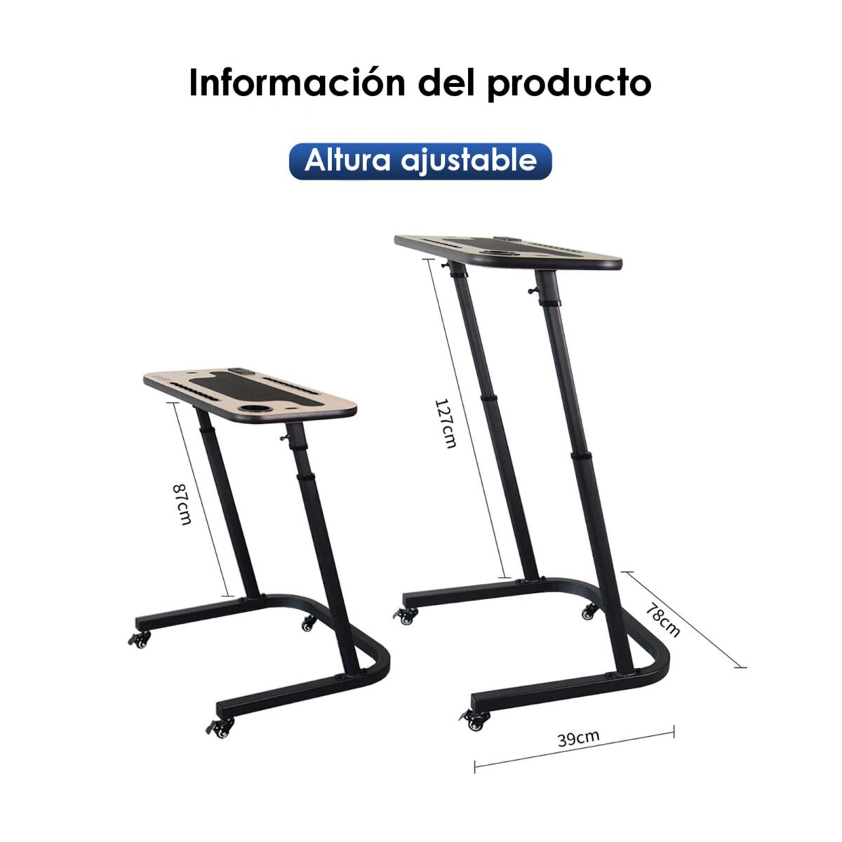 Escritorio Para Entrenamiento Thinkrider Altura Ajustable - Imagen 4