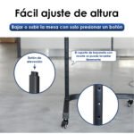 Escritorio Para Entrenamiento Thinkrider Altura Ajustable